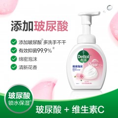 滴露 慕斯系列 泡沫抑菌洗手液花香型2瓶*250ml