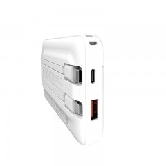 沃品（WOPOW）22.5W自带线充电宝快充移动电源 10000mAh L28