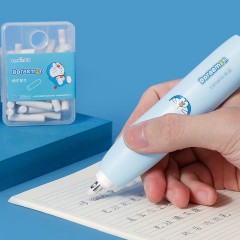 天文文具 哆啦A梦电动文具套装 A8095 （自动削笔机+电动吸尘器+电动橡皮擦+橡皮替芯+矫姿洞洞笔）