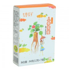 七里浮子蜂蜜纯正天然东北黑蜂雪蜜 人参雪蜜-12g*7条