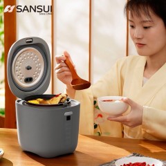 山水（sansui）多重功能电饭煲SF-136 （轻奢灰系列）