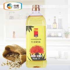 中粮 悦润红花籽油1L