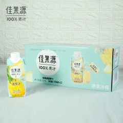 佳果源 100%NFC菠萝汁  12瓶*330ml 6972303250083