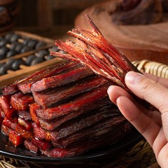 老廖家  手撕牛肉3袋*105g  香辣味/五香味  可选下单请备注口味