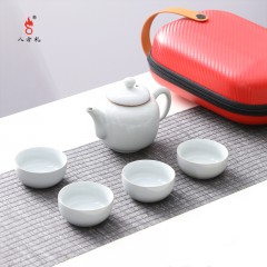 八方礼 福满天下茶具5入（月光白）  BFL2020-27  06972391250668
