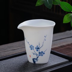 集采 拓牌 五福梅花茶具组（玉洁冰清茶壶）11头