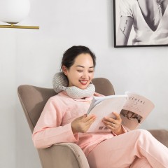 花花公子 护颈枕+眼罩HHYT02  黑条纹/咖条纹/粉条纹/灰条纹/浅灰色/深灰色  可选下单备注颜色
