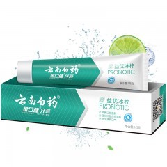 云南白药金口健（益优清新冰柠薄荷型）145g*5支 6901070602818