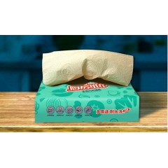 云南白药沁新日子系列本色竹纤维厨房抽纸*10包  RZC70-D10