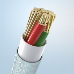 名创优品 一拖三数据线（银白色）SO-SJL1129
