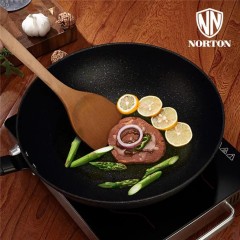 诺顿 聚味麦饭石煎炒锅 1JJW032  32cm