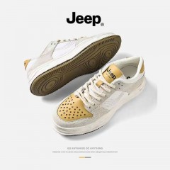 jeep 户外运动休闲男板鞋 P221M07003 黑色/白色/蓝色 39-45码 可选下单备注颜色尺码