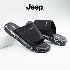 jeep 休闲户外运动沙滩男士凉拖鞋 P222M14034 黑色/灰色 39-45码 可选下单备注颜色尺码