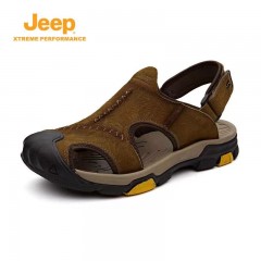 jeep 防滑沙滩洞洞鞋 P221591527 黑色/卡其色/浅棕色 39-45码 可选下单备注颜色尺码