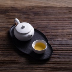 万仟堂 云起·随手礼 （1壶2杯1盘）粉青釉/羊脂白釉 可选下单备注颜色