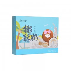 沫小言 流心奶黄酥/紫薯乳酸菌酥/奶昔芋泥酥/流心榴莲酥/椰奶酥 50g*6个/盒  可选下单备注种类