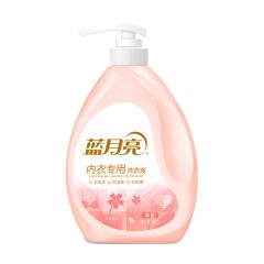 蓝月亮  柔润樱花内衣专用洗衣液81000415  3瓶*500g