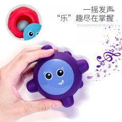 婴侍卫 宝宝触感训练球 1304 刺猬/蜜蜂/海胆/瓢虫/乌龟/绵羊 图案随机发