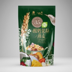 北大荒 典选酸奶果粒燕麦 1袋*400g