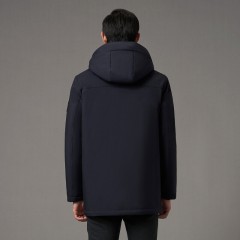波司登 保暖时尚羽绒服B00145127F 黑黛青|5177 165-200cm 可选 下单备注尺码