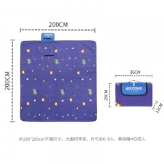 何大屋 蟹霸霸野餐垫 HDW1806 200*200cm 1KG