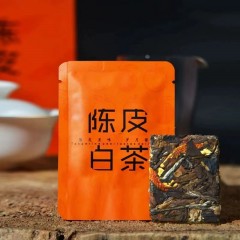 蜀将山 陈皮白茶礼盒装 1条*10盒*4片