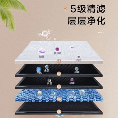 海尔（Haier）净水器 五级精滤 纯净双出水 10吋大滤芯 HRO5017-5(GC)