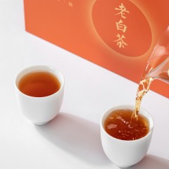 老陆茶舍 2016老白茶-寿眉-方片礼盒 150g