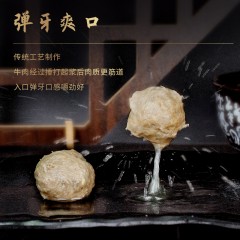 潮满峰 潮汕牛肉丸礼袋版5斤装(10袋*250g）