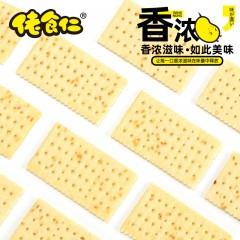 佬食仁 元气白苏打饼干 400g