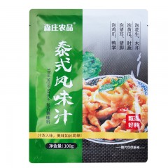 森庄农品 泰式风味汁 柠檬酸辣味100g*5袋