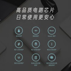 小米 移动电源3 20000mAh USB-C双向快充版 白色