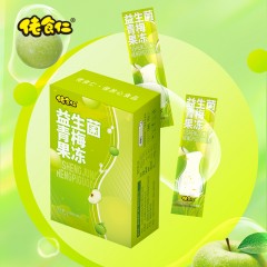 佬食仁 益生菌青梅果冻1盒*105g