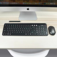 米物 双模蓝牙键盘MWBK01黑/白 可选下单备注颜色