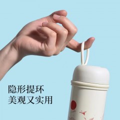 乐扣乐扣 鹤舞一品高升杯A款260ML YSH160002（凝脂白）/YSH160009（洛神红）可选下单备注颜色