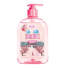 炫仔 樱花洗手液3瓶*500ml  品牌已更新成：爱恩倍
