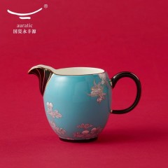 永丰源 夫人瓷水墨牡丹茶具套装8头