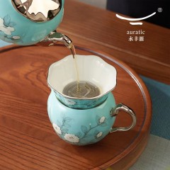 永丰源 夫人瓷-手绘蓝12头茶具