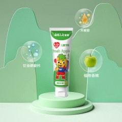 三七 儿童牙膏套装(清新苹果)升级版V 70g+牙刷 D9023-1V