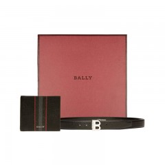 BALLY/巴利定制款B扣牛皮腰带