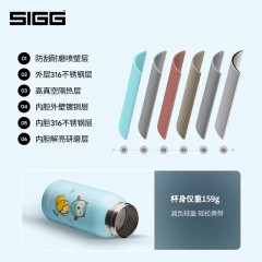 希格 sigg 纽威系列折叠吸管杯HD-350SG  350ml 图案随机发  HD-350SG-9