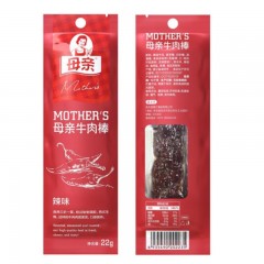 母亲 牛肉棒牛肉干牛肉条22g*10根