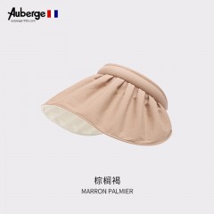 艾比Auberge 遮阳帽贝壳防晒帽  成人款 白色/蓝色/ 黄色/黑色/褐色 颜色随机发