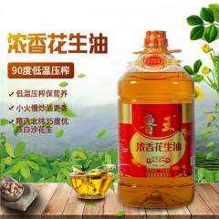 鲁王 浓香花生油 1桶* 4L