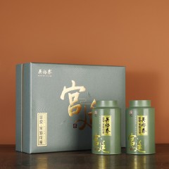 吴裕泰 金奖茉莉花茶礼盒200g (100g*2罐)