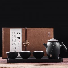 壹品陶瓷 江湖-五件套小干泡盘茶具