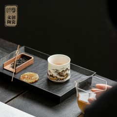 叶客 山河万里 主人杯单只（主人杯1+礼盒1+手提袋1）