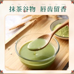 劲家庄 抹茶谷物奶茶350g*2袋