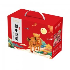 首鲜码头 草原高照牛肉礼盒2000g  包装随机 偏远另加运费