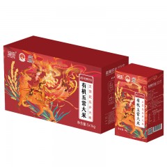 溢田 有机五常大米民乐乡大米礼盒5KG（5小盒*1kg）